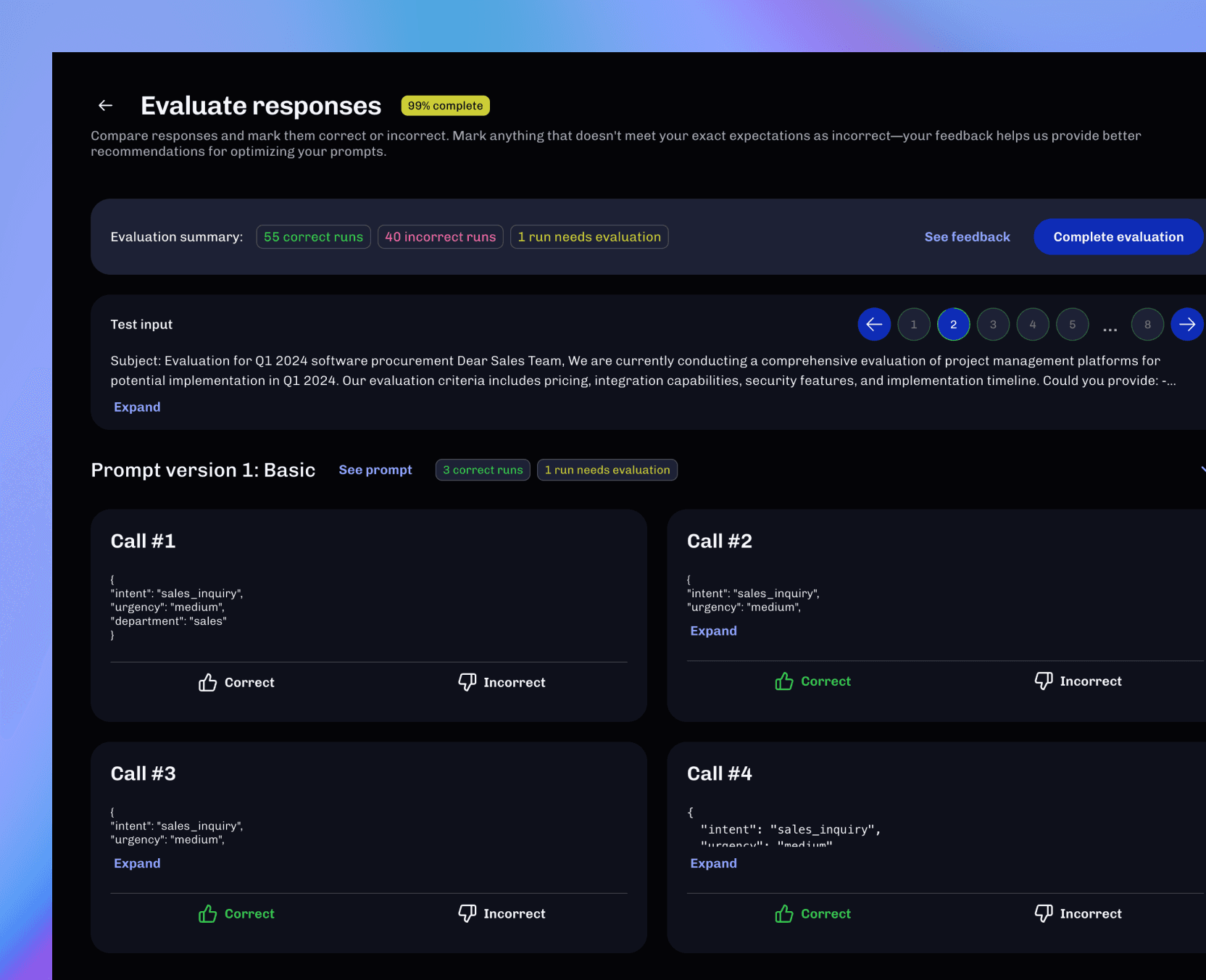 Intelligence-Backed Recommendations